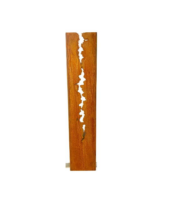 Sichtschutz schmal mit Riss